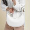 VIMUTI Madeline Crescent Bag for Women - 261A White