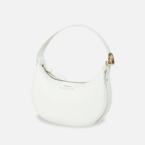 VIMUTI Madeline Crescent Bag for Women - 261A White