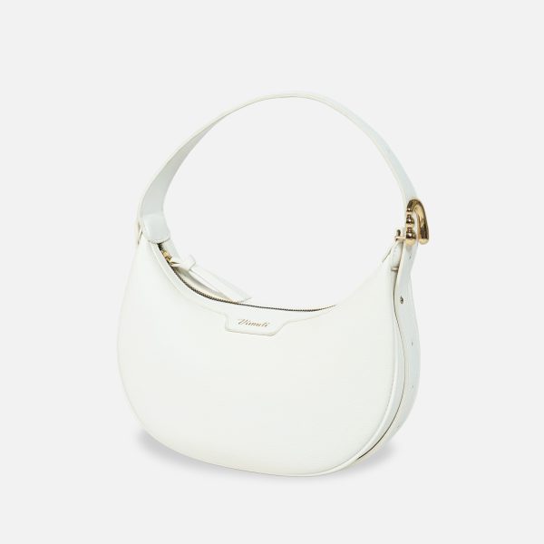 VIMUTI Madeline Crescent Bag for Women - 261A White