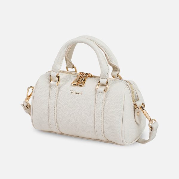 VIMUTI Ashline Mini Bowling Bag for Women - 265 White