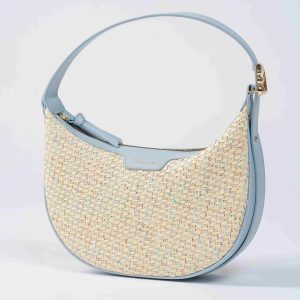 VIMUTI Madeline Crescent Bag for Women - 261B Blue